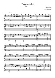 Passacaglia - Theme from Suite in G minor
